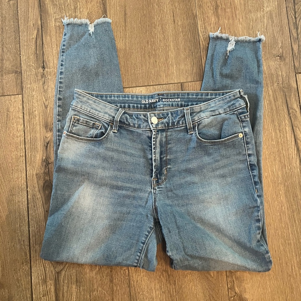 old navy rockstar jeans